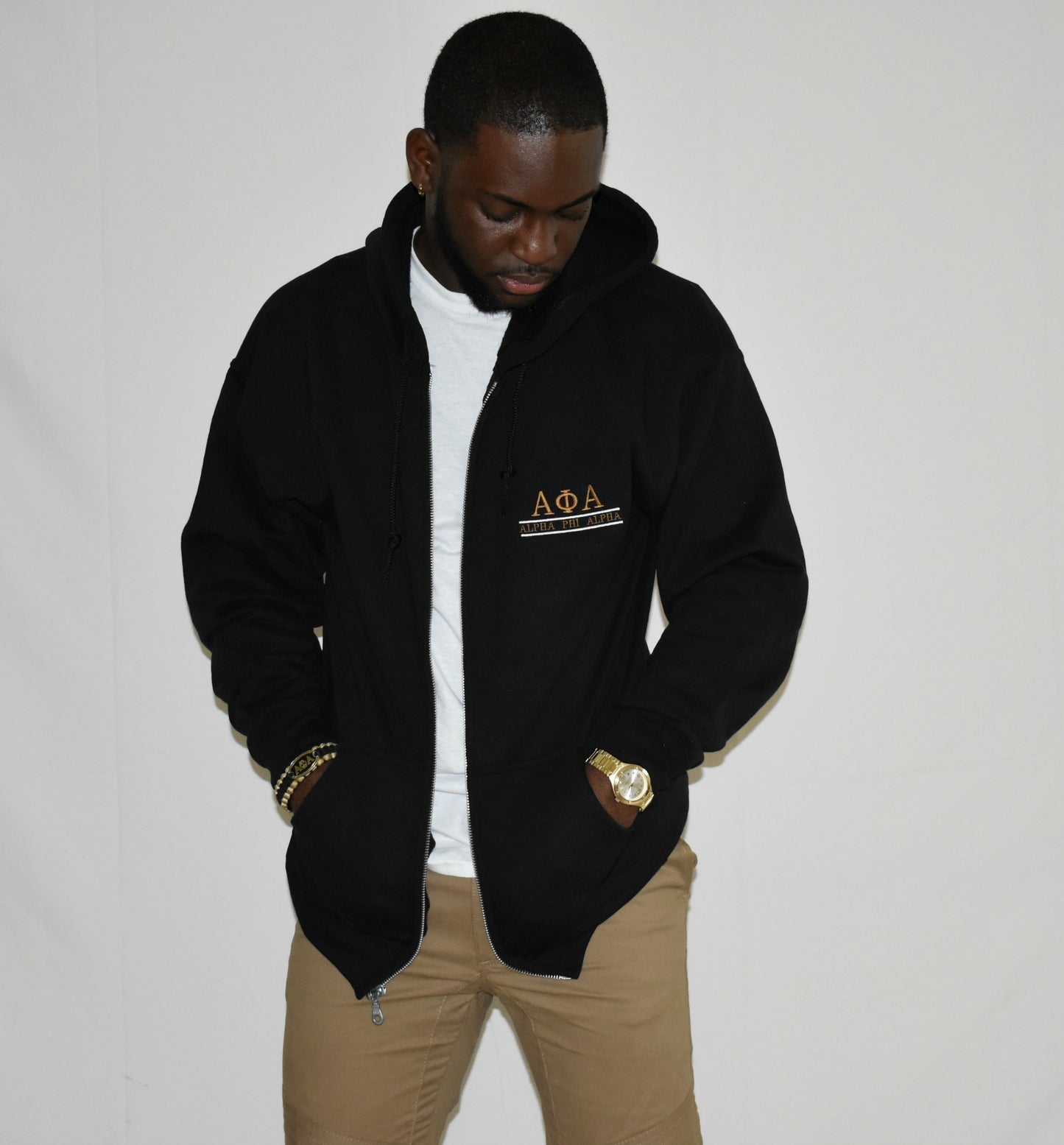 Alpha Zippered Hoodie