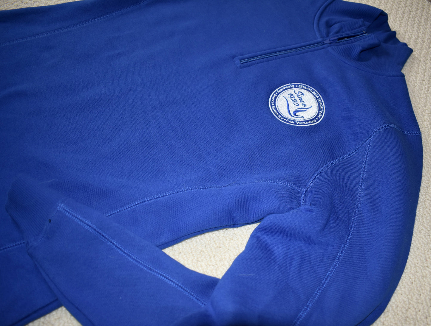 Zeta 1/4 zip-up Sweatshirt