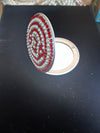 DST Rhinestone Compact Mirror