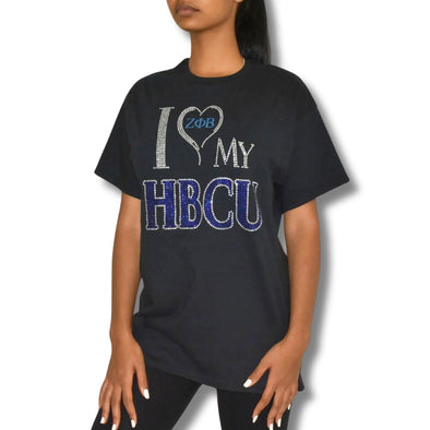 Zeta "I Love My HBCU" Tee