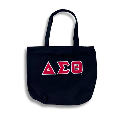 DST canvass zippered tote bag