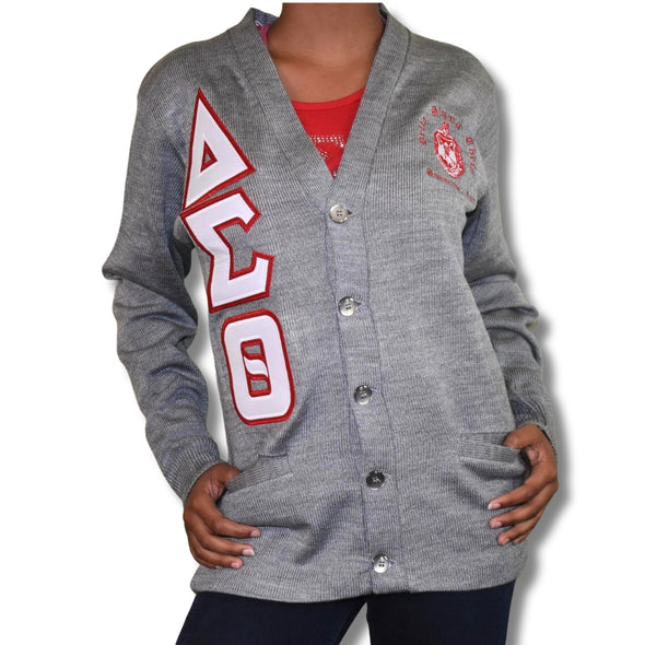 DST Cardigan Grey (Twill Lettters)