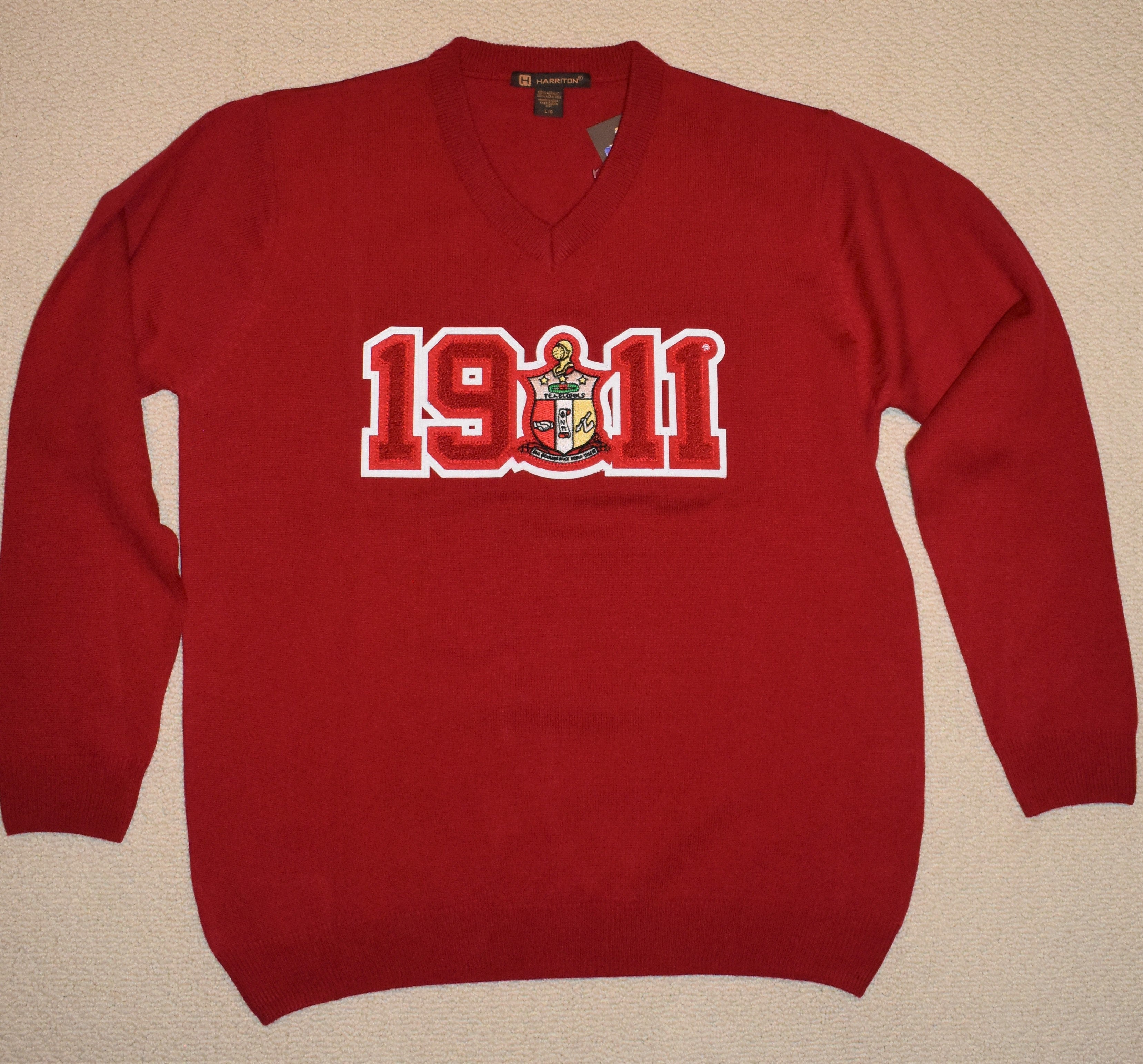 Kappa Varsity Pull Over Chenille Year