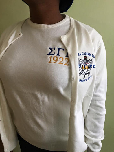 Sigma Gamma Rho Twin Sweater Set