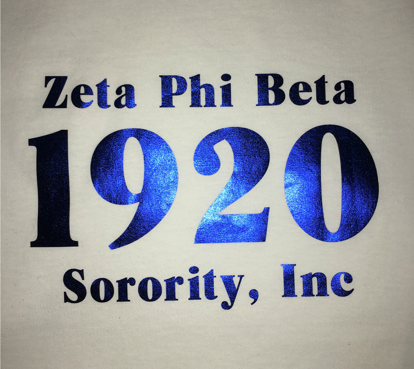 Zeta 1920 Foil T-shirt