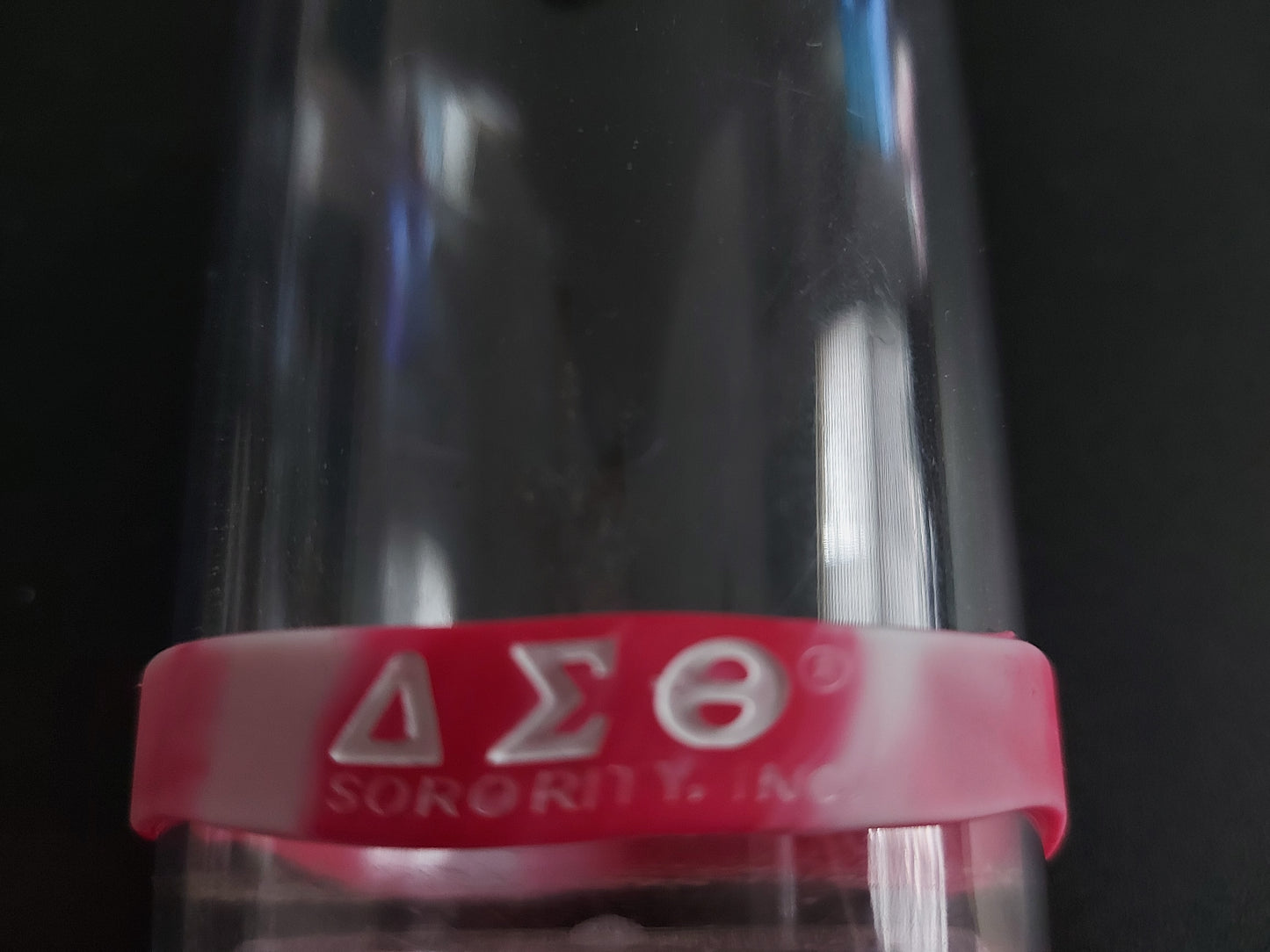Delta Sigma Theta Silicone Wristband