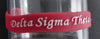 Delta Sigma Theta Silicone Wristband