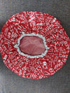 DST Red Graffiti Shower Cap