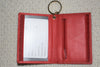 DST Red Leather Key Chain/ID