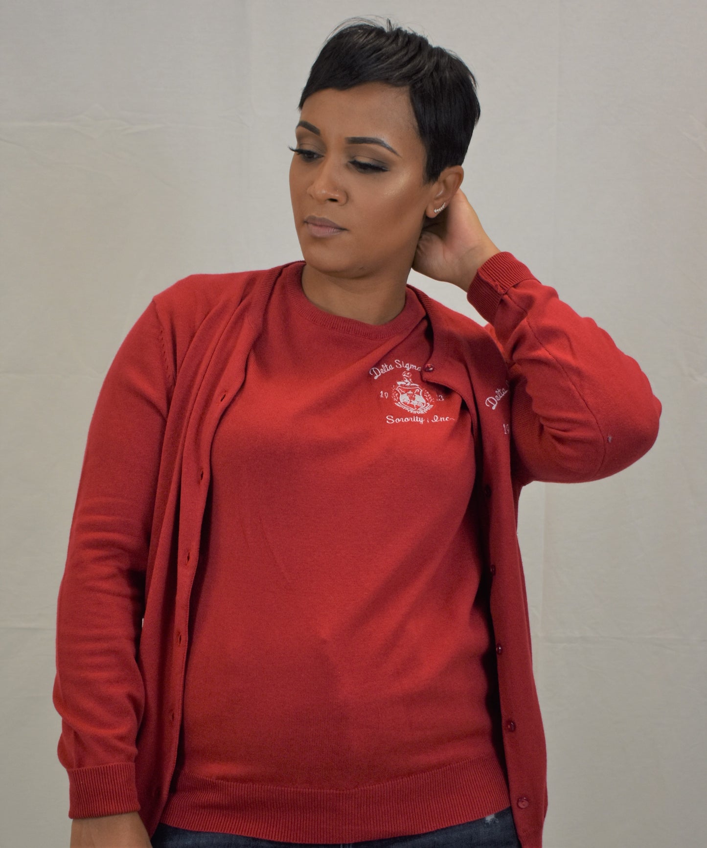 DST 2pc Sweater Set (Crest)