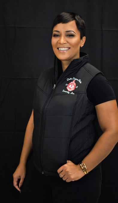 DST Puffy Vest with Crest