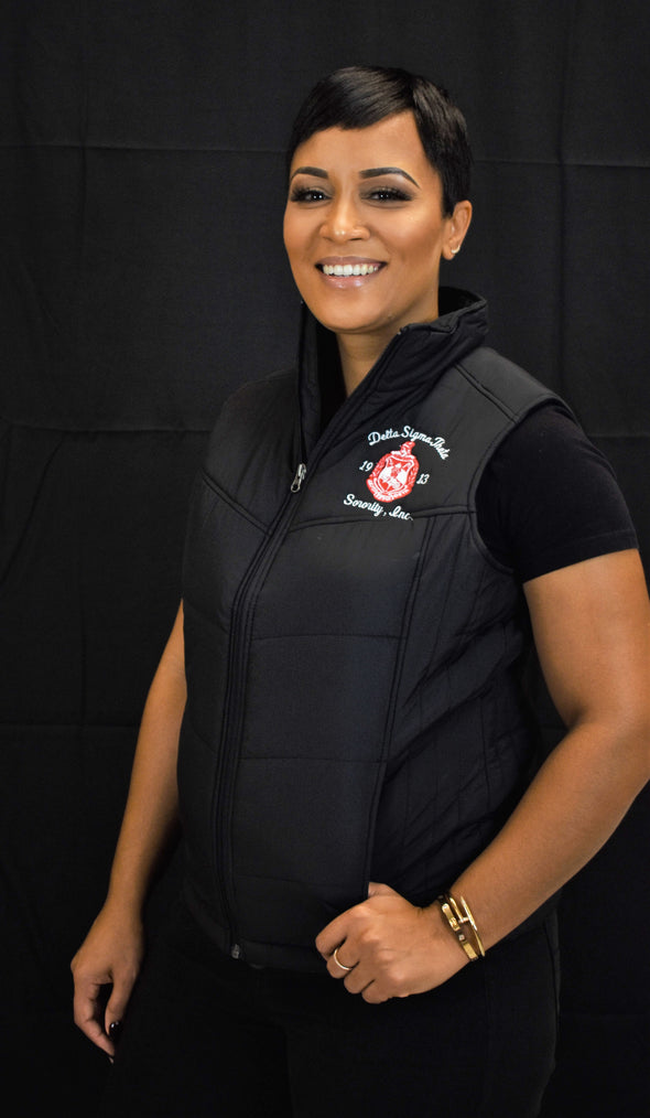 DST Puffy Vest with Crest