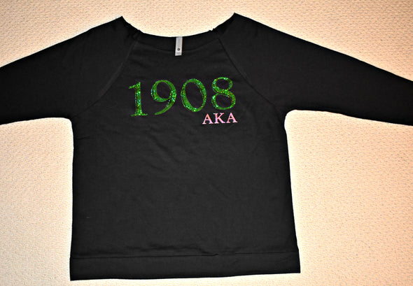 AKA 1908 Loose Neck Sweatshirt