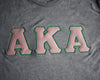 AKA L/SLV T-shirt 3D letters