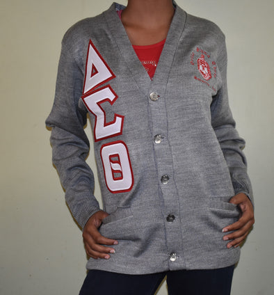 DST Cardigan Grey (Twill Lettters)