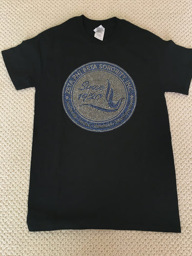 Zeta Crest Bling Tee