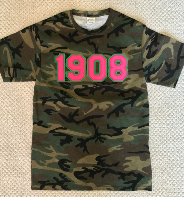 AKA 1908 Camo T-shirt