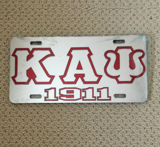 Kappa/1911 License Plate
