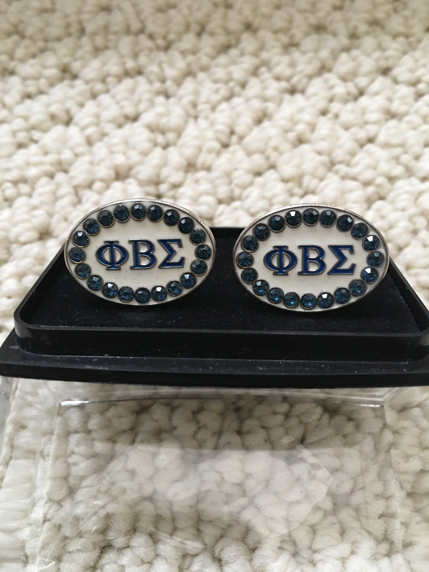 Sigma Jeweled Cufflinks