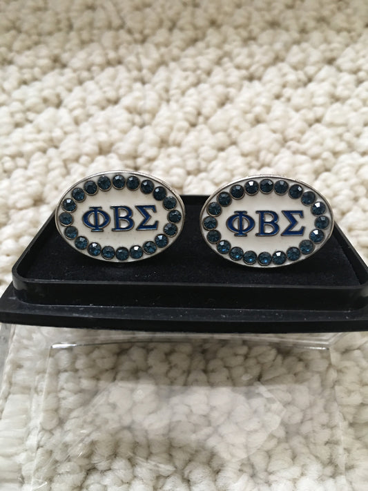 Sigma Jeweled Cufflinks