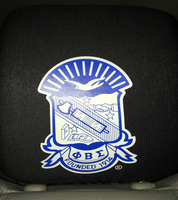 Phi Beta Sigma Car Seat Headrest Cover