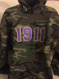 Omega 1911 Camo Hoodie