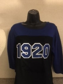 Zeta 1920 Raglan T-shirt