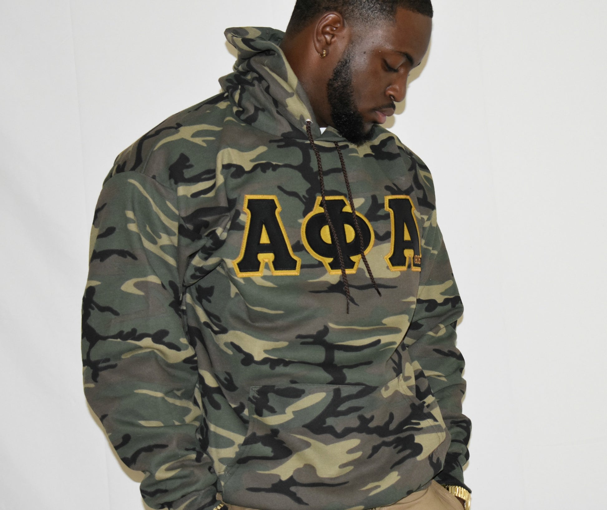 Alpha Camo Hoodie – J Mar Greek Life - Main Image