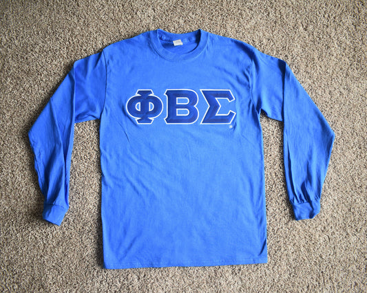 PBS LS T-shirt 3D letters