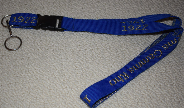 Sigma Gamma Rho Lanyard Keychain