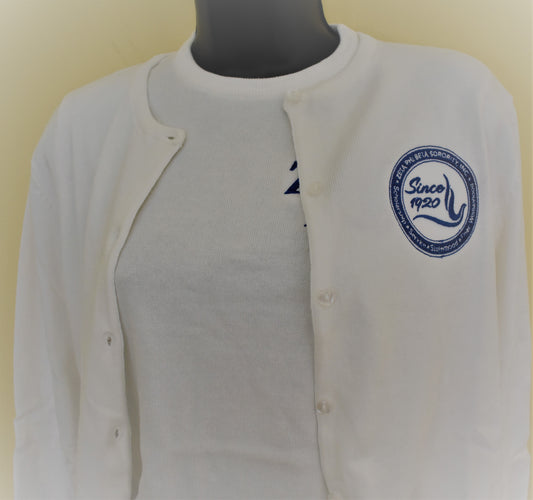 Zeta Phi Beta Twin Sweater Set