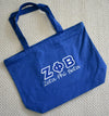 Zeta Zippered Tote Bag