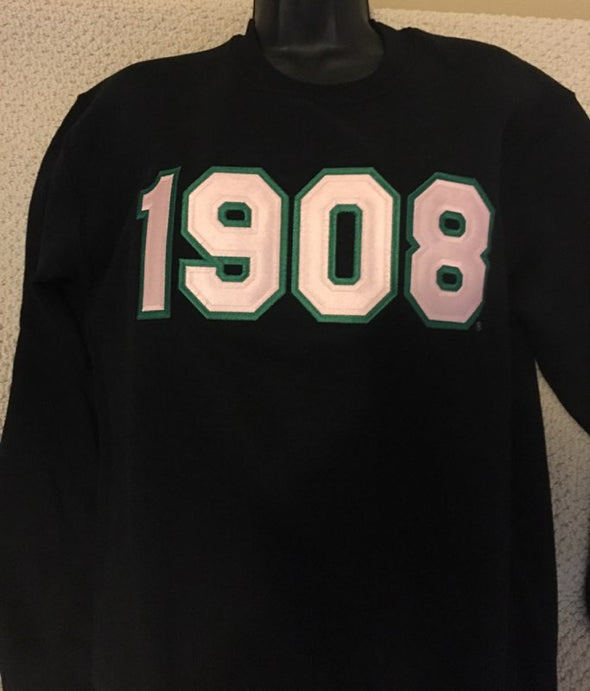AKA 1908 Crewneck Sweatshirt – J Mar Greek Life