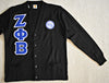 Zeta Cardigan (Twill Letters)