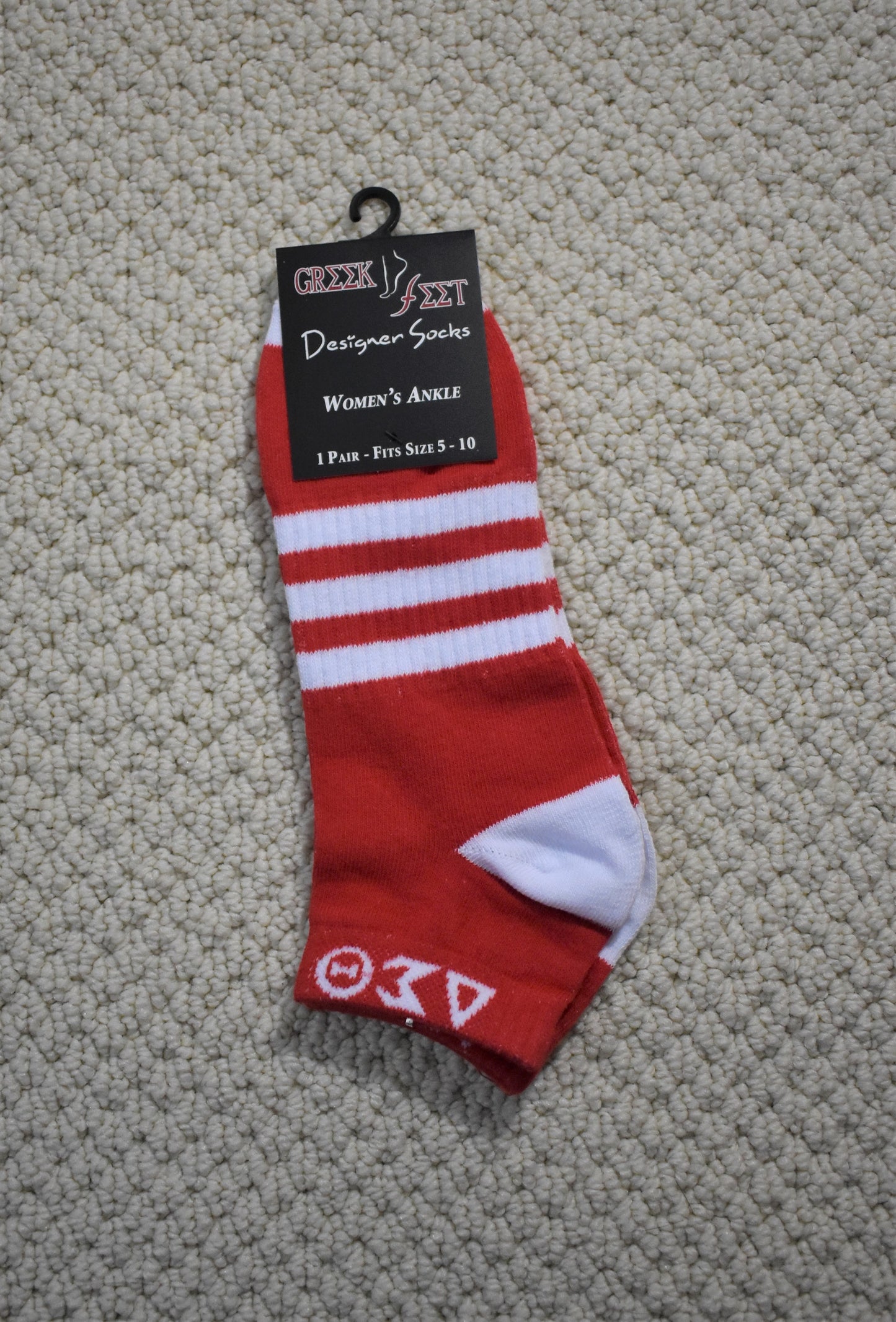 DST Stripped Ankle Socks