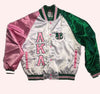 AKA Silk Baseball Jacket
