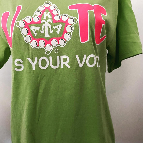 AKA Vote T-Shirt (Green)