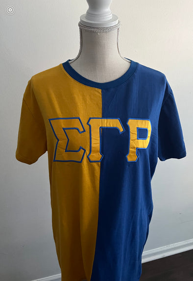 SGRho Two Tone Split T-shirt