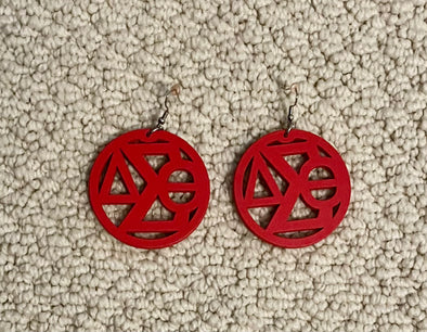 DST Wooden Earrings