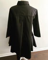 DST Asymmetrical Hemline Dress (Black)