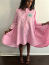 AKA Asymmetrical Hemline Dress
