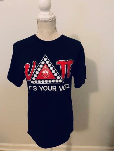 DST Vote T-shirt (Black)