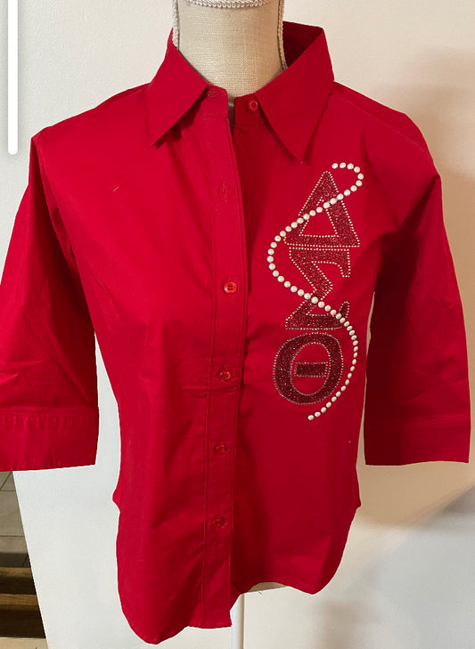 DST Signature Pearl Button Down